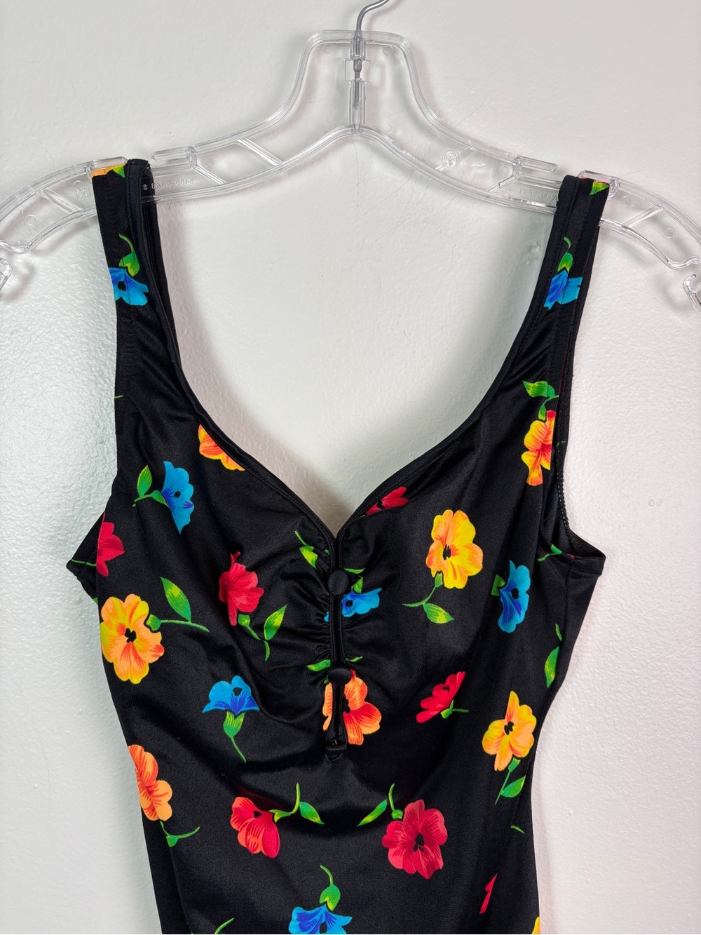 VTG 90s Cole of California Floral One-Piece Swimsuit